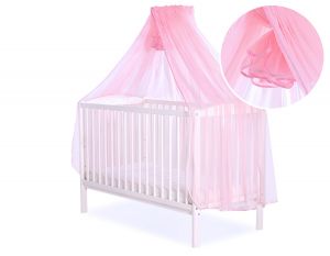 Mosquito-net made of chiffon - pink
